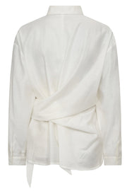 Idina Tie Shirt 35990 | Off white | Bluse fra Co'couture