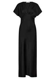 Safira V-Dress 36565 | Black | Kjole fra Co'couture