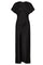 Safira V-Dress 36565 | Black | Kjole fra Co'couture