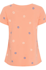 Cecilie Tee | Salmone | T-shirt fra Marta du Chateau