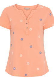 Cecilie Tee | Salmone | T-shirt fra Marta du Chateau