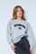 Zoe Co'couture Sweat 47005 | Grey Melange | Sweatshirt fra Co'couture