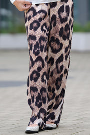 Amina Pants | Leopard | Bukser fra Prepair