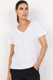 Lulu Classic V Tee | Hvid | T-shirt fra Statebird