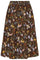 Ciela Skirt | Brown Print | Nederdel fra Marta du Chateau