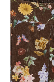 Ciela Skirt | Brown Print | Nederdel fra Marta du Chateau