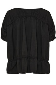 Saffron Blouse | Nero | Bluse fra Marta du Chateau