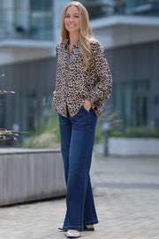 Bea Blouse | Leopard | Bluse fra Prepair