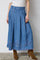 Tilly Pleat Emb Skirt 44012 | Denim blue | Nederdel fra Co'couture