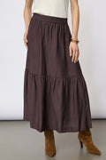 Heracc Gypsy Skirt | Dark Brown | Nederdel fra Co'Couture