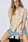 Tassycc Lace Ss Puff Shirt | Bisquit | Skjorte fra Co'Couture