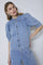 Asjacc Denim Blouse | Denim Blue | Skjorte fra Co'Couture