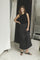 Taycc Plissé Mix Dress | Black | Kjole fra Co'Couture