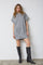 Lancecc Sweat Dress | Grey Melange | Kjole fra Co'Couture