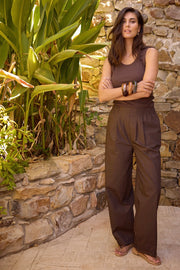 Mimi Top | Brun | Tanktop fra Statebird