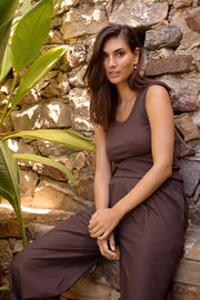Mimi Top | Brun | Tanktop fra Statebird