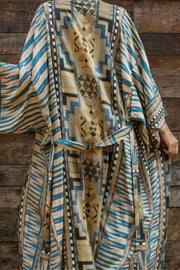 Kailani | Blue Print | Kimono fra Statebird