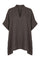 Fiorella Linen V-neck | Dark Maroon