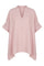 Fiorella Linen V-neck | Pink