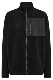 Carrow Fleece Jacket | Sort | Jakke fra French Laundry