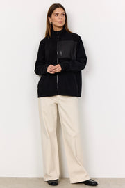 Carrow Fleece Jacket | Sort | Jakke fra French Laundry
