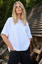 Eleonora Jeans | Dark Blue Denim | Jeans fra French Laundry