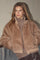 Feracc Faux Bomber Jacket 500160 | Creme | Co'couture