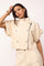 Calincc Vest | Creme | Vest fra Co'couture