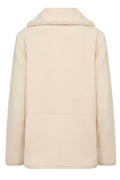 Bamie Teddy Zip | Creme | Jakke fra French Laundry