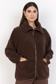 Bamie Teddy Zip | Brun | Jakke fra French Laundry