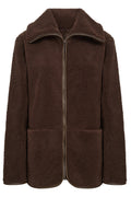 Bamie Teddy Zip | Brun | Jakke fra French Laundry