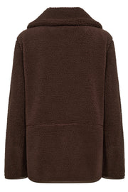 Bamie Teddy Zip | Brun | Jakke fra French Laundry