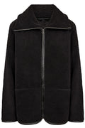 Bamie Teddy Zip | Sort | Jakke fra French Laundry