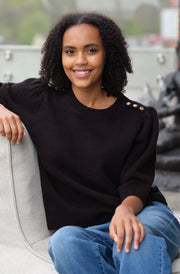 Evi Knit 2772 | Black | Strik fra Prepair