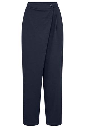 Freya French Pants | Mørkeblå | Bukser fra French Laundry