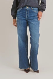 Dara Hera Jeans Long | Blue | Jeans fra Mos Mosh