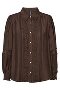 Lila Blouse 2865 | Brown | Bluse fra Prepair – nedsat