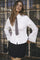 Sanna Bell Sleeve Shirt 35903 | White | Bluse fra Co'couture