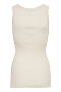 Windsor Silk Top | Offwhite | Top fra Statebird
