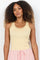 Windsor Silk Top | Gul | Top fra Statebird