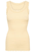 Windsor Silk Top | Gul | Top fra Statebird