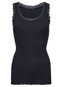 Windsor Silk Top | Sort | Top fra Statebird