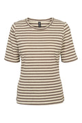Beate T Shirt | Nougat | T-Shirt fra Prepair