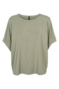 Athena T-Shirt | Dusty Green | T-shirt fra Prepair