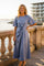 Nora Dress | Vintage Blue | Kjole fra Prepair