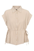 Kaya Blouse | Beige | Bluse fra Prepair