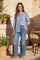 Maggie Blouse | Blue | Bluse fra Prepair