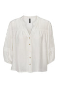 Helen Blouse | White | Bluse fra Prepair