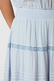 Felicia S Voile Skirt | Light Blue | Nederdel fra Neo Noir