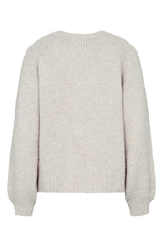 Louisa Cardigan 206454 | Moonbeam Melange | Cardigan fra Freequent